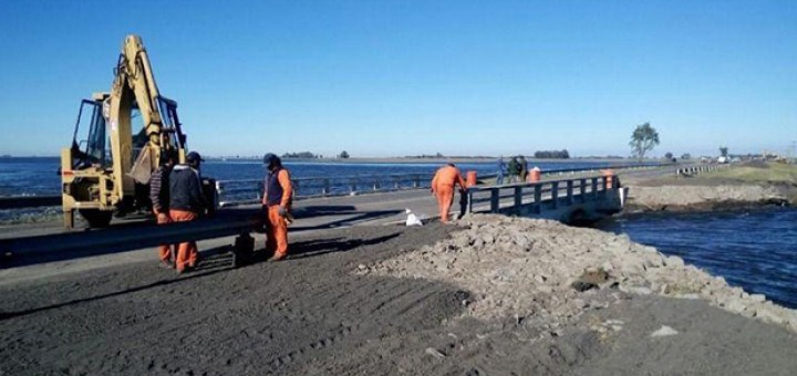 Cortan El Transito En Ruta Nacional 188 A La Altura Del Puente De