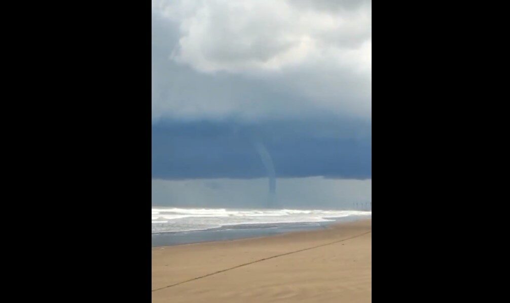 Video Tromba Marina En Necochea Como Es Este Fen Meno Y Qu Recaudos