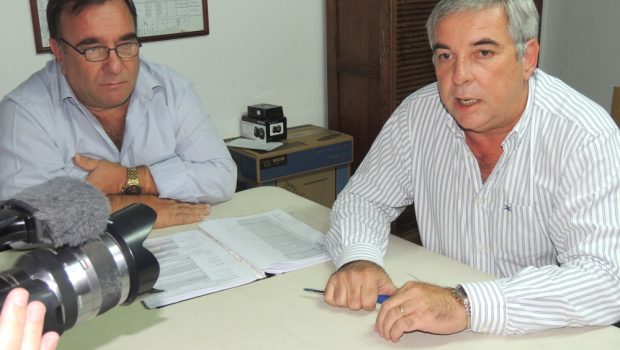 Jorge Della Rocca y Marcelo Hoese respondieron a la prensa distintas consultas en materia de transtio