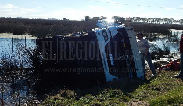 La unidad sufrio una destruccion casi total tras el accidente