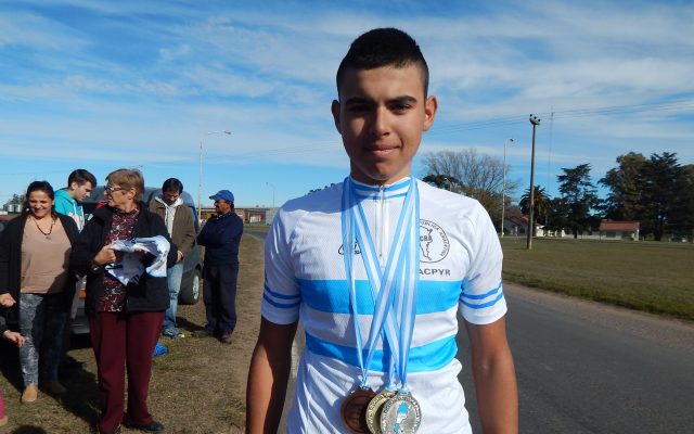 2017, el año de Federico Martinez, Campeon Argentino y la convocatoria a integrar el Seleccionado Junior de ciclismo