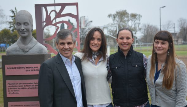 Guillermo Britos, Malena Galmarini, Patricia Gorza y Micaela Ferrero