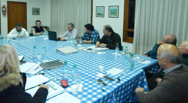 Reunion de Comision Directiva de Sociedad Rural, donde fue invitado Juan Francisco Aliandri