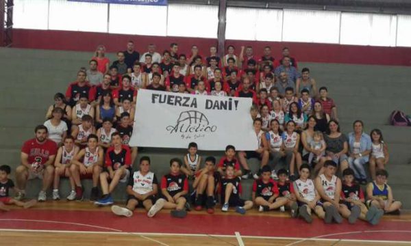 Integrantes del Basquet de Atletico 9 de Julio