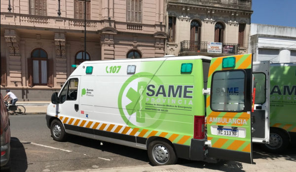 Ambulancia de Same entregada en Chivilcoy