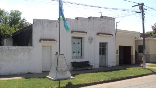 Destacamento de Policia en Facundo Quiroga que requiere una refaccion del edificio