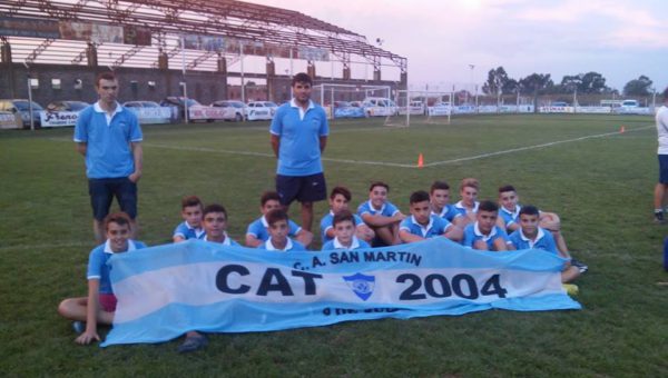 Equipo de Club San Martin categoria 2004
