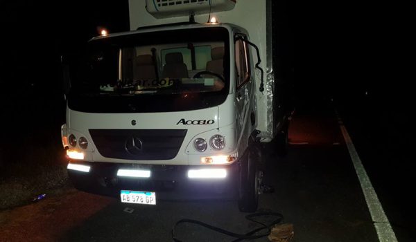 Camion tambien participe del accidente