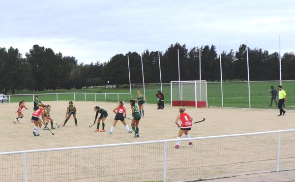 Tramo de uno de los partidos entre Atletico 9 de Julio y Sarmiento de Junin