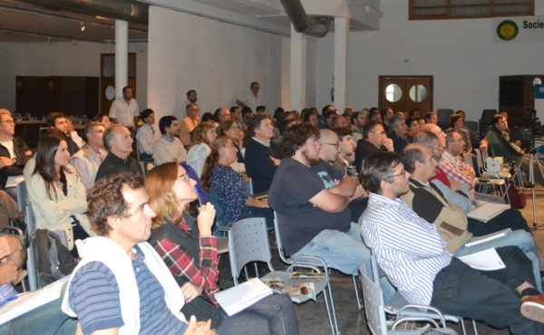 Asistentes a la charla sobre efluentes