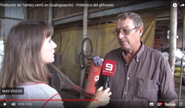 Horacio Bauer el productor entrerriano que debio cerrar su tambo – imagen de video