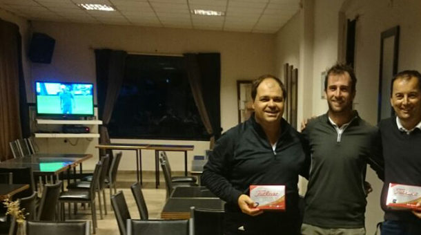 Pablo Langono y Luis Pugnale ganadores del Fourball del sabado 28 de abril