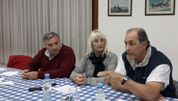 Aldo Esteban, Graciela Vadillo y Fernando Mato