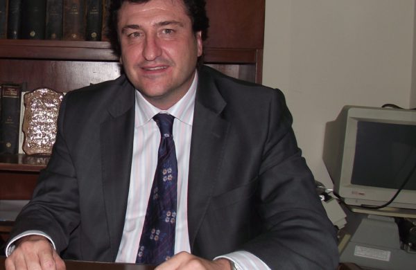 Dr Mateo Laborde presidente del Colegio de Abogados Departamento Judicial Mercedes