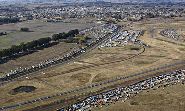 El autodromo local, cuando el circuito era elegido por el automovilismo nacional