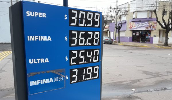En 9 de Julio ya se modificaron los precios del litro de combustible con el nuevo aumento
