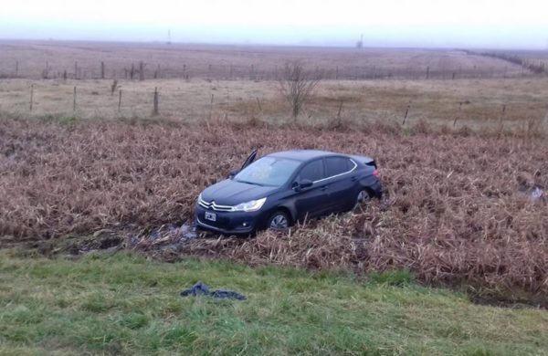 Vehiculo Citroën involucrado en el accidente