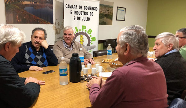 Visita a la Camara de Comercio de 9 de Julio