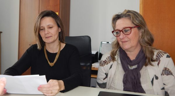 Maria Jose Gentile y Liliana Vallabriga brindaron detalles de la sesion estudiantil