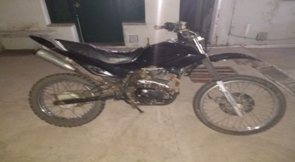 Motocicleta que habia sido robada en Pehuajo y localizada en La Niña