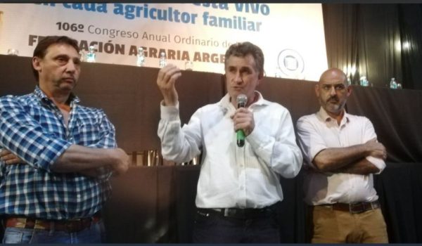 Carlos Carlos Achetoni, productor mendocino es el nuevo presidente de Federación Agraria