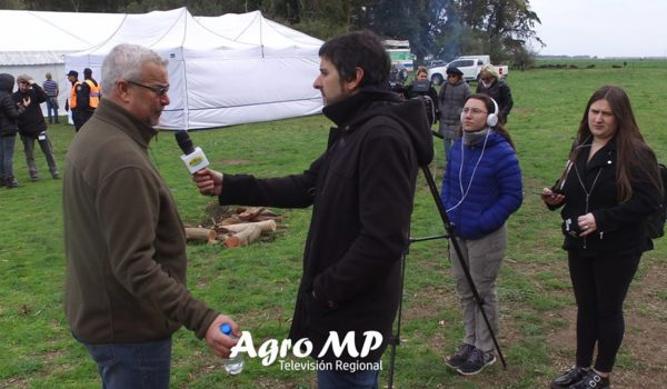 Periodistas agropecuarios en una jornada de IPCVA reciente en Tres Arroyos