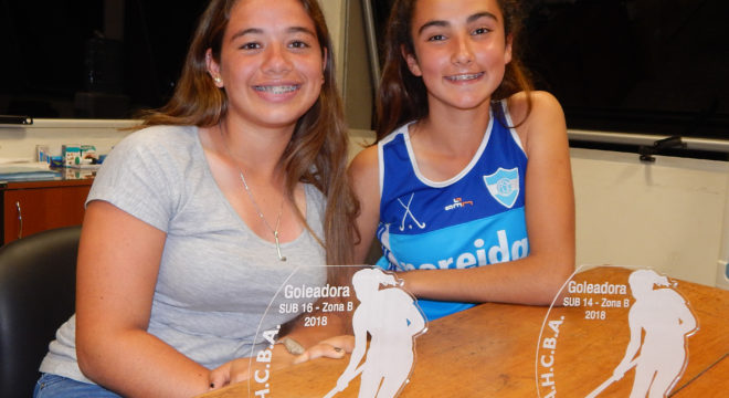 Lourdes Legnoverde y Ana Ines Pancotti goleadoras en su categoria en Zona B
