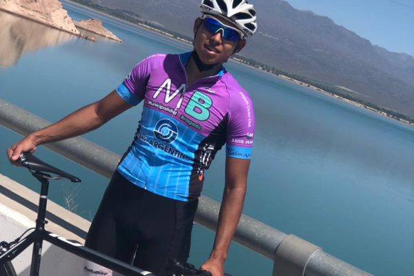 El Ciclista nuevjeuliense Federico Martinez en uno de los grandes desafios de su vida, el Giro de San Juan