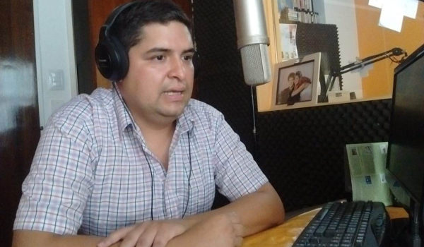 Igancio Palacios este martes en FM Amanecer donde manfiesto su intencion de competir por la Intendencia Municipal