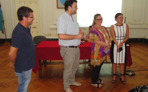 Vivani, Barroso, Vallabriga y Castro durante el ultimo jueves