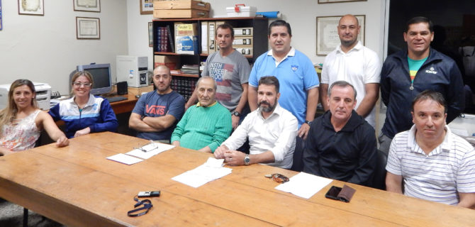 Integrantes de Comision Directiva y de las distintas disciplinas del Club San Martín