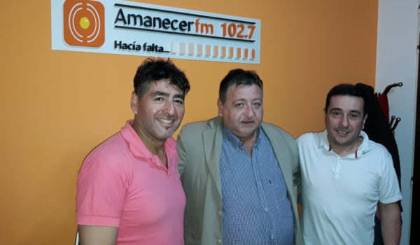 Silva, Cerdeira y Gailach dejaron en FM Amanecer las propuestas de Lista Celeste
