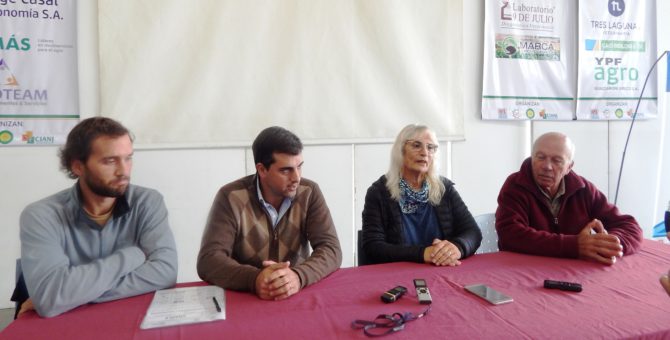 Disavia, Fage, Vadillo y Ventimiglia invitaron a la charla que se dara hoy en La Rural