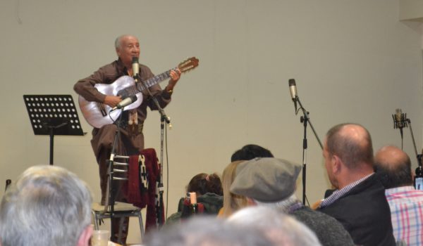 Jorge Alberto Socodatto ante su publico de 9 de Julio en Club San Martin