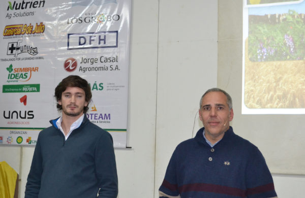Agustin Barbera y Martín Zamora  detallaron el trabajo realizado en estos 10 años en agroecologia