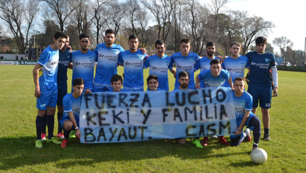 La solidaridad ante todo, jugadores de San Martin apoyando a la familia Bayaut