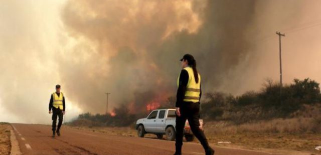 Los incendios vuelven a la provincia de La Pampa