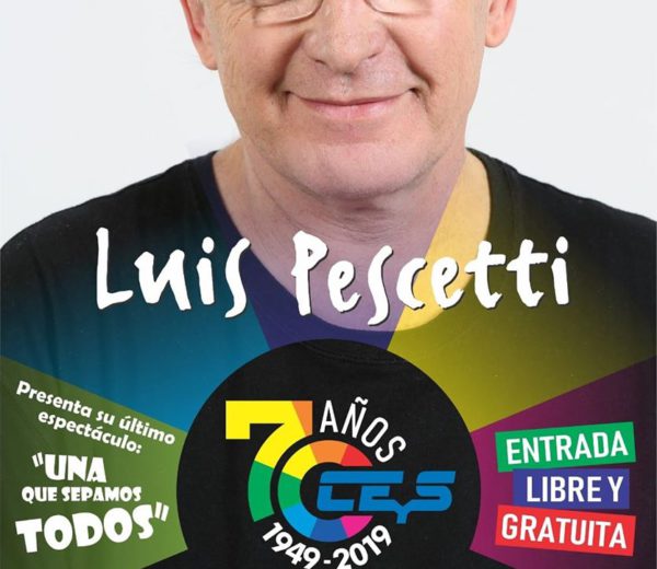 Lus Pescetti dejara su musica mañana domingo 8 en Plaza del Cooperativismo