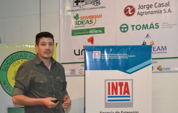 El Ing Gonzalo Perez de INTA Bolivar disertara en la primer charla 2020