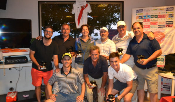 Ganadores del Torneo Solidario en el Golf Club Atletico 9 de Julio