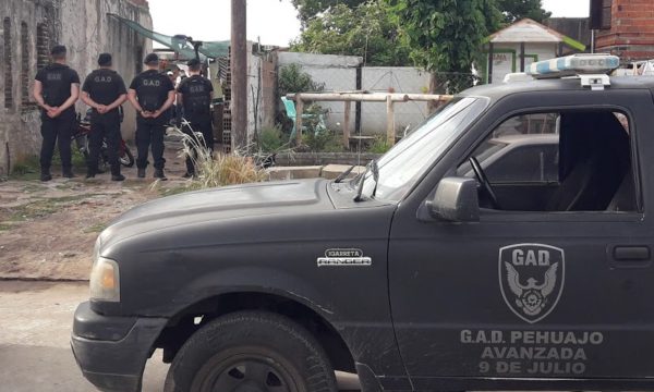 Lugar donde se desarrollo el allanamiento policial