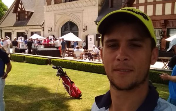 Max Pugnale en el Jockey San Isidro Golf