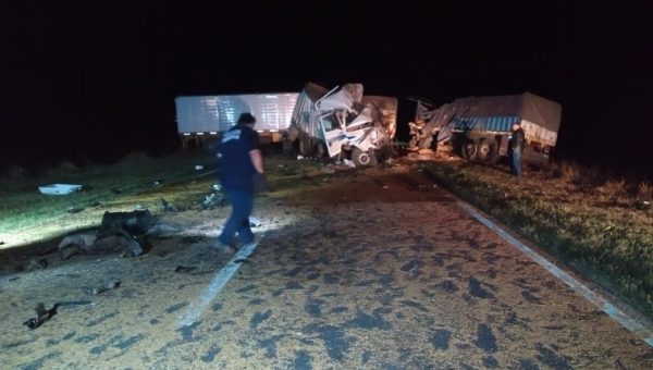 El accidente producido en ruta 50 en cercanias de la localidad bonaerense de Ferre