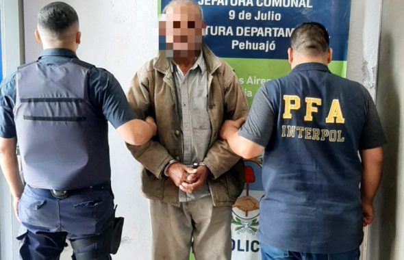 El ciudadano de nacionalida paraguaya detenido por Policia de 9 de Julio