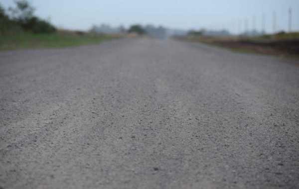 Tramo ya con piedra colocada