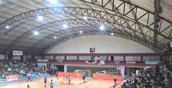 Uno de los encuentros de Futsal jugados este miercoles 29