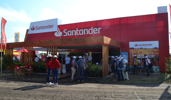 Banco Santander, presente en Expoagro 2020