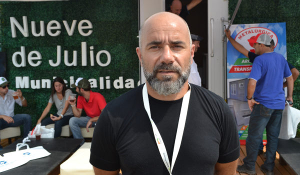 Victor Altare, Sub Secretario Municipalidad 9 de Julio en Expoagro