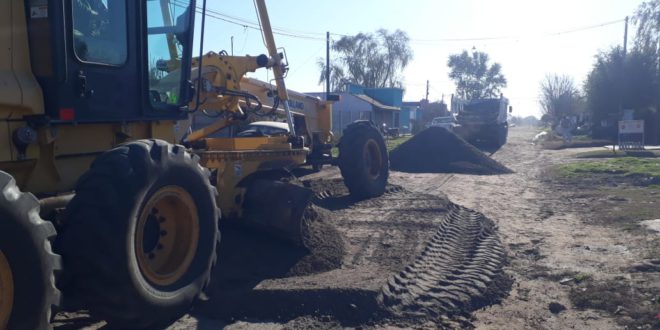 Estabilizado de calles en Ciudad Nueva