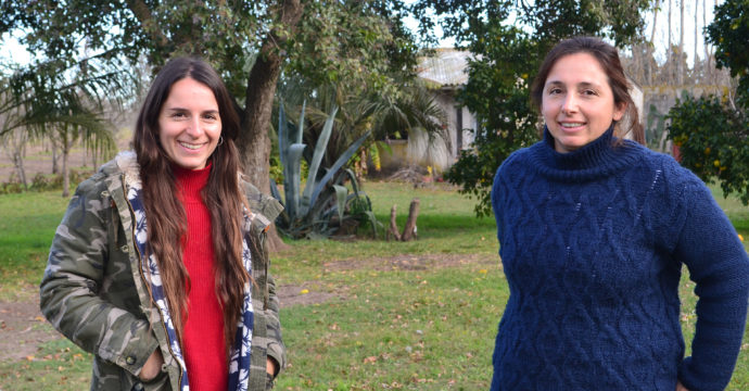 Gisella y Yesica Guiotto, llevan adelante el legado por el gusto a la tierra